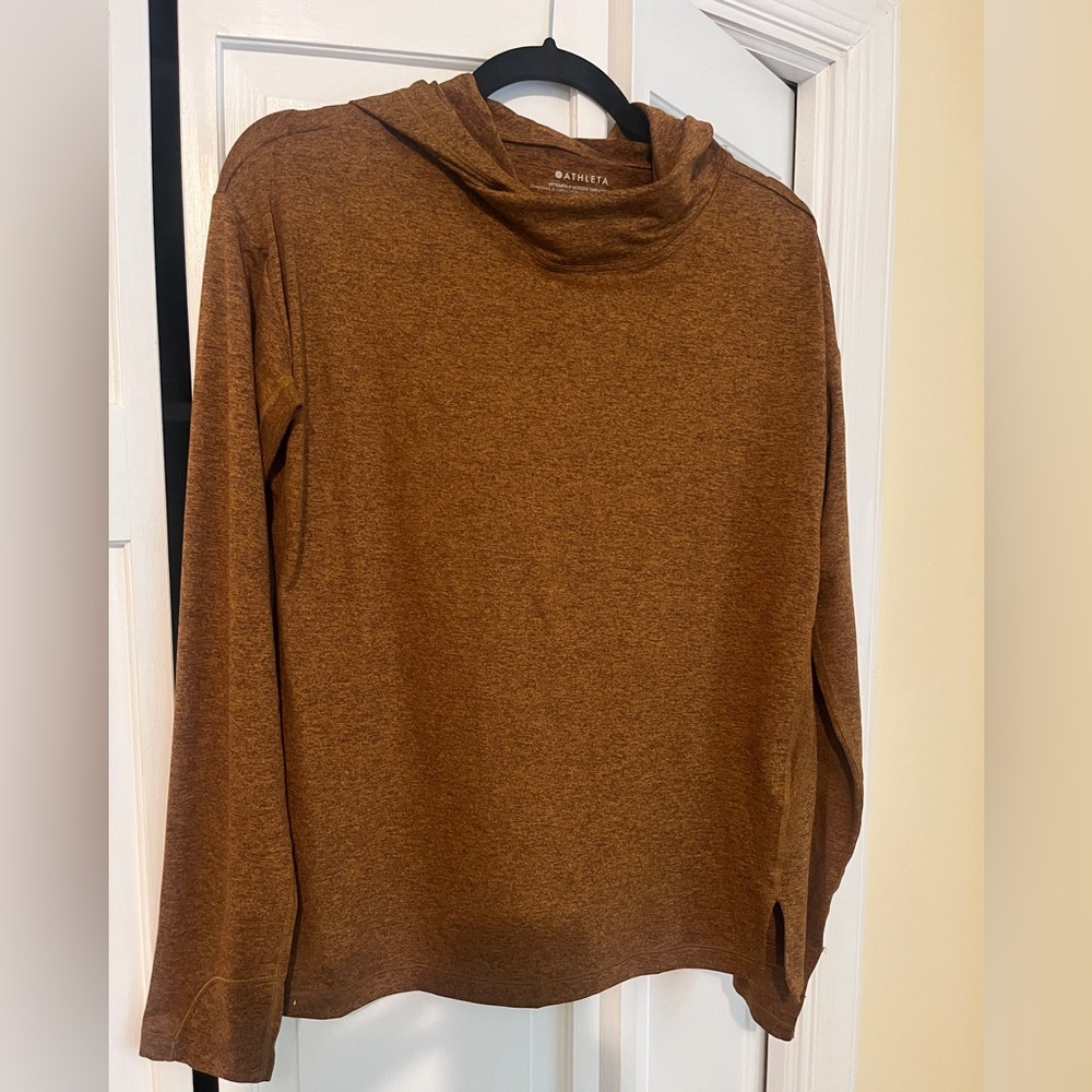 Athleta Caramel Uptempo Hoodie